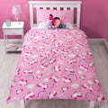 Pink-White - Back - Despicable Me Daydream Duvet Set