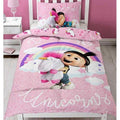 Pink-White - Front - Despicable Me Daydream Duvet Set
