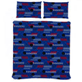 Royal Blue-White-Red - Back - Rangers FC Pulse Duvet Set
