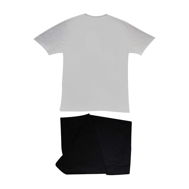 White-Black - Back - Star Wars Mens Galactic Army Pajama Set