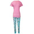 Pink-Blue-White - Back - Frozen Womens-Ladies Olaf Pajama Set