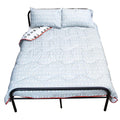 White-Gray-Black - Side - Friends Reversible Coverless Duvet