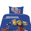 Blue - Back - Despicable Me Mania Duvet Set