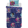 Navy-White-Light Blue - Front - LOL Surprise Hollywood´ Duvet Set
