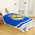 Blue-White - Front - Real Madrid CF Official Reversible Pulse Duvet Set