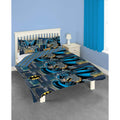 Blue-Black - Back - Batman Rotary Duvet Set