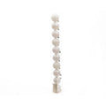 Winter White - Front - Kaemingk Plain Shatterproof Baubles (Pack Of 10)