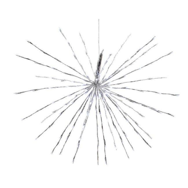 Cool White - Front - Kaemingk Christmas Flashing LED Polestar
