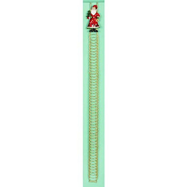 Gold - Back - Premier Santa Card Holder