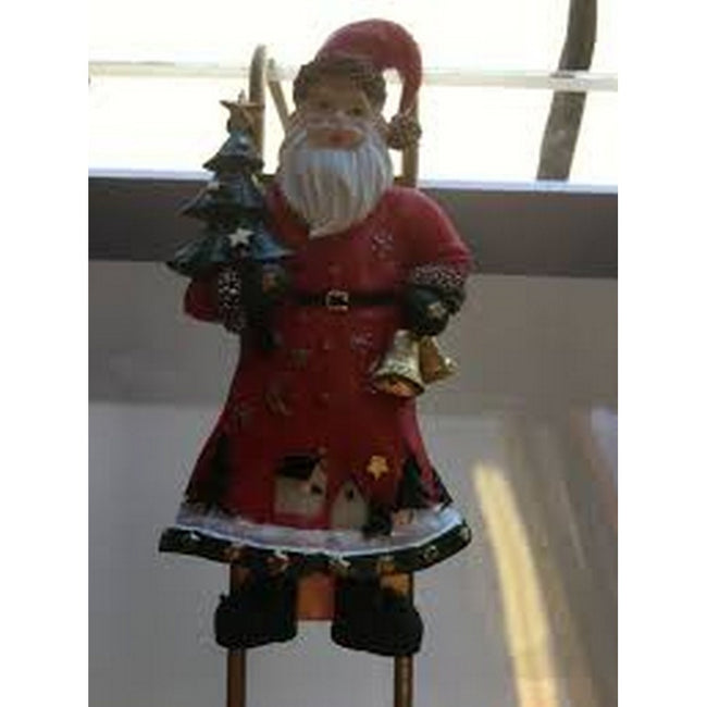 Gold - Side - Premier Santa Card Holder
