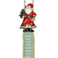 Gold - Front - Premier Santa Card Holder