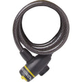 Black - Front - Sterling Coiling Braided Cable Lock