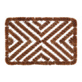 Brown - Front - Groundsman Rectangular Boot Scraper Mat