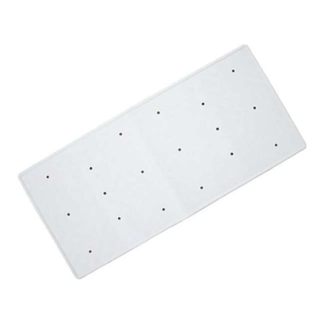 White - Back - Blue Canyon Rubber Bath Mat