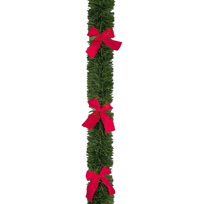 Green-Red - Front - Premier Bow Tinsel