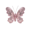 Blush - Front - Davies Products Butterfly Christmas Decoration