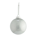 Gray - Front - Davies Products Acrylic Glitter Bauble