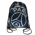 Navy - Front - Paris Saint Germain FC Colour React Gym Drawstring Bag