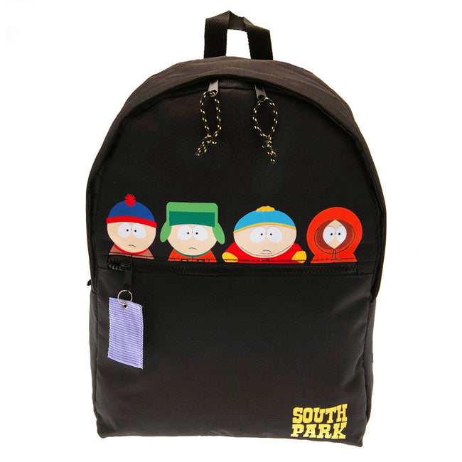 Black - Front - South Park Premium Knapsack
