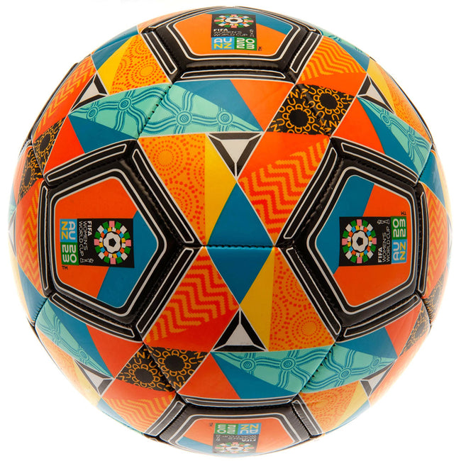 Multicolored - Side - Fifa Womens World Cup 2023 Crest Soccer Ball