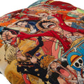 Multicolored - Side - One Piece Characters Filled Cushion