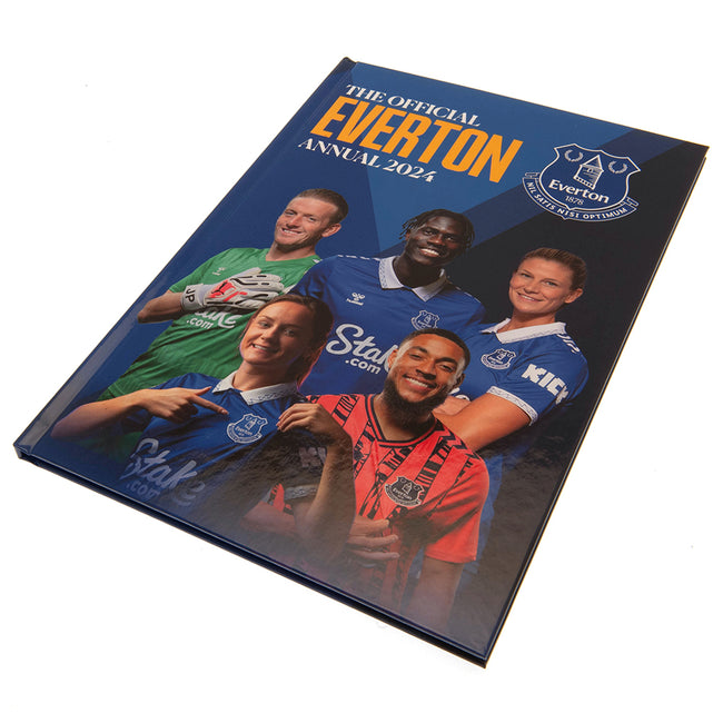Royal Blue-White - Back - Everton FC 2024 Annual