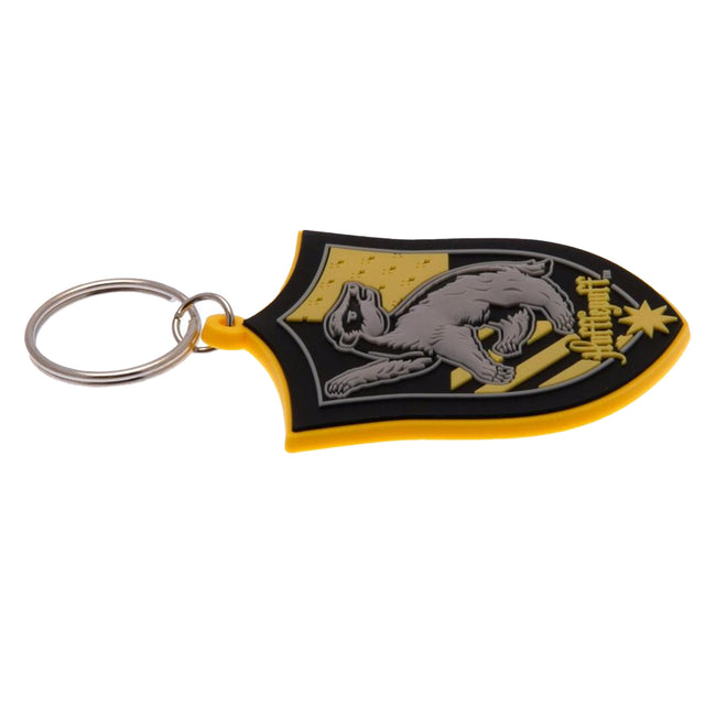 Yellow - Back - Harry Potter Hufflepuff Keyring