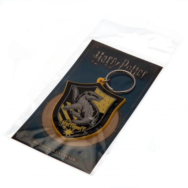 Yellow - Side - Harry Potter Hufflepuff Keyring