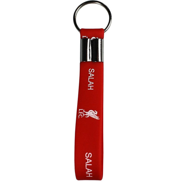Red-White - Front - Liverpool F.C. Mohamed Salah Keyring