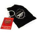 Red-Black - Back - Arsenal FC Deluxe Keychain