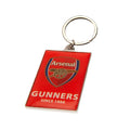 Red-Black - Front - Arsenal FC Deluxe Keychain
