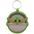 Multicolored - Front - Star Wars Yoda PVC Keyring