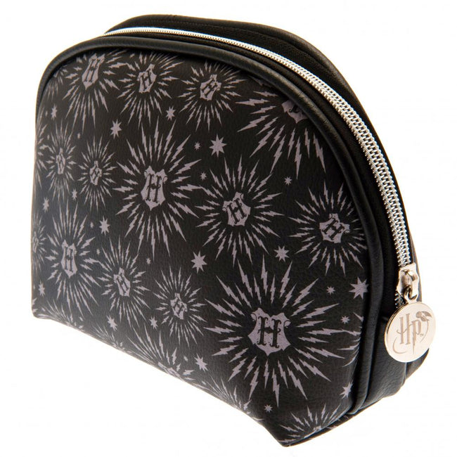 Black - Back - Harry Potter Hogwarts Toiletry Bag