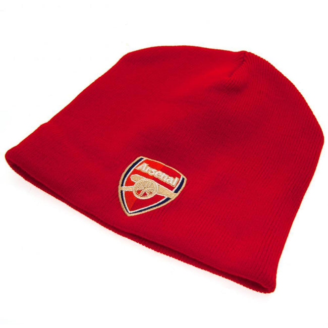 Red - Back - Arsenal FC Dome Knitted Hat