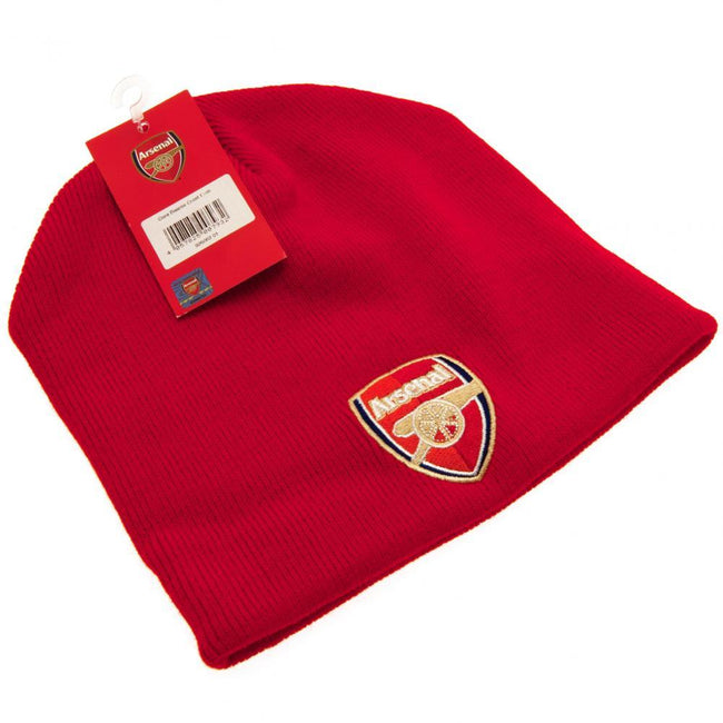 Red - Side - Arsenal FC Dome Knitted Hat