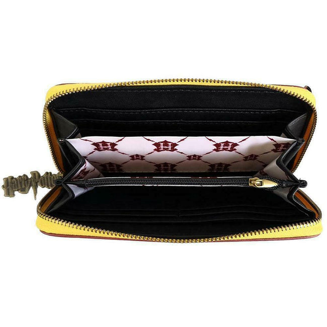 Burgundy-Gold - Side - Harry Potter Platform 9 3-4 Coin Purse