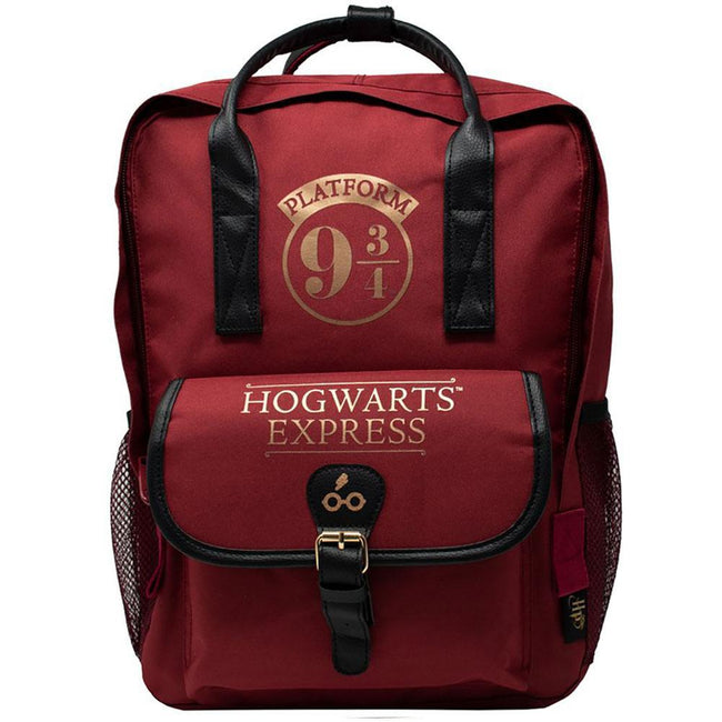 Red-Black - Front - Harry Potter Platform 9 3-4 Knapsack