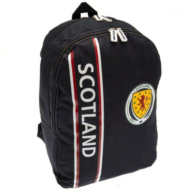 Black - Front - Scotland Knapsack
