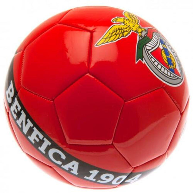 Red - Back - SL Benfica Soccer Ball