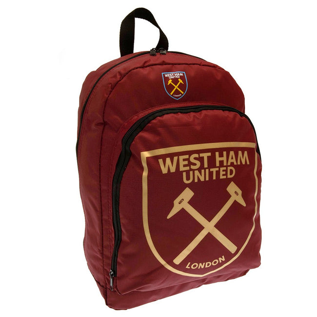 Claret Red-Gold - Side - West Ham United FC Colour React Crest Knapsack