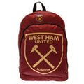 Claret Red-Gold - Front - West Ham United FC Colour React Crest Knapsack