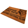 Brown-Black - Back - Watford FC Door Mat