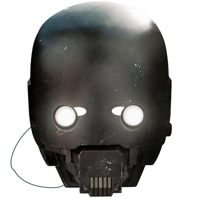 Black - Front - Star Wars: Rogue One K-2SO Mask