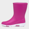 Pink - Back - Dunlop Childrens-Kids Mini Galoshes