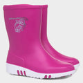 Pink - Close up - Dunlop Childrens-Kids Mini Galoshes