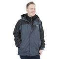 Flint - Front - Trespass Mens Faris Full Zip 3 In 1 Jacket