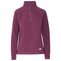 Blackberry - Front - Trespass Womens-Ladies Shiner Half Zip Microfleece Top