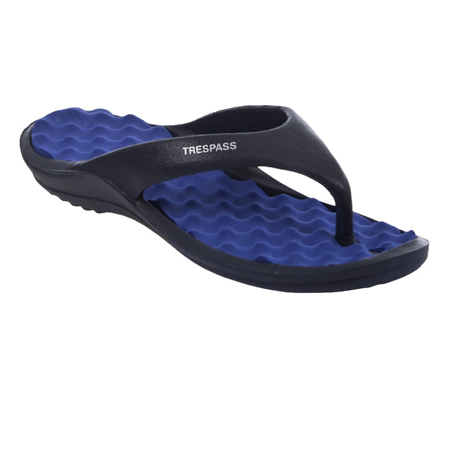 Ink - Front - Trespass Unisex Maxie Slip On Flip Flop