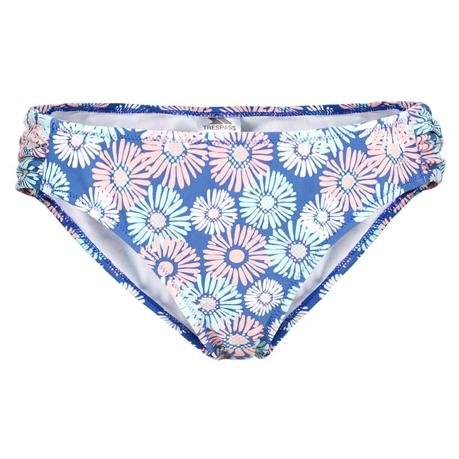 Blush Print - Front - Trespass Womens-Ladies Raffles Bikini Bottoms