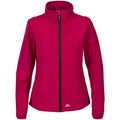 Cerise - Front - Trespass Womens-Ladies Meena Softshell Jacket